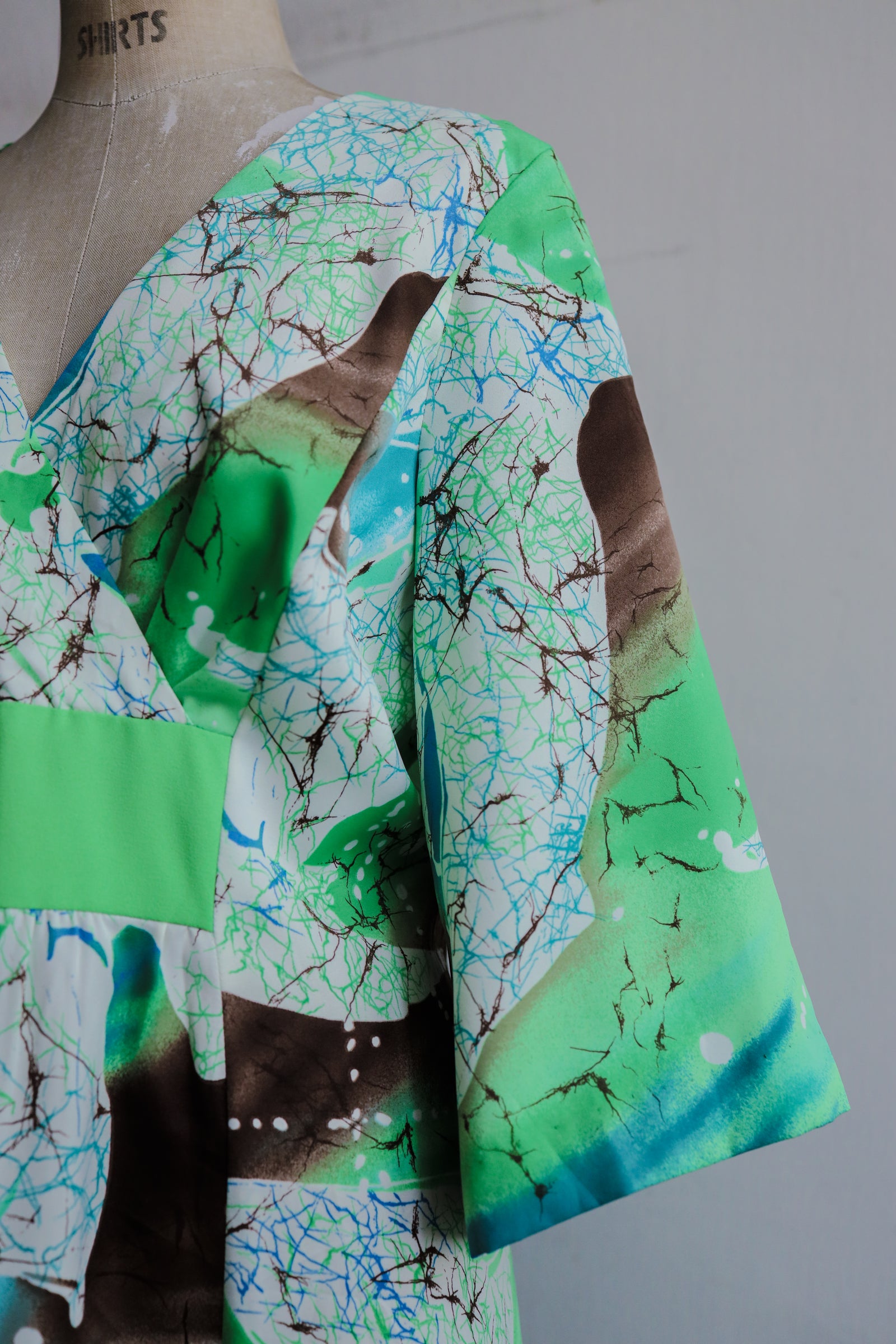 1980’s 'Penneys Hawaiian' Print Dress / 'Penneys Hawaiian' 夢湖印花長裙