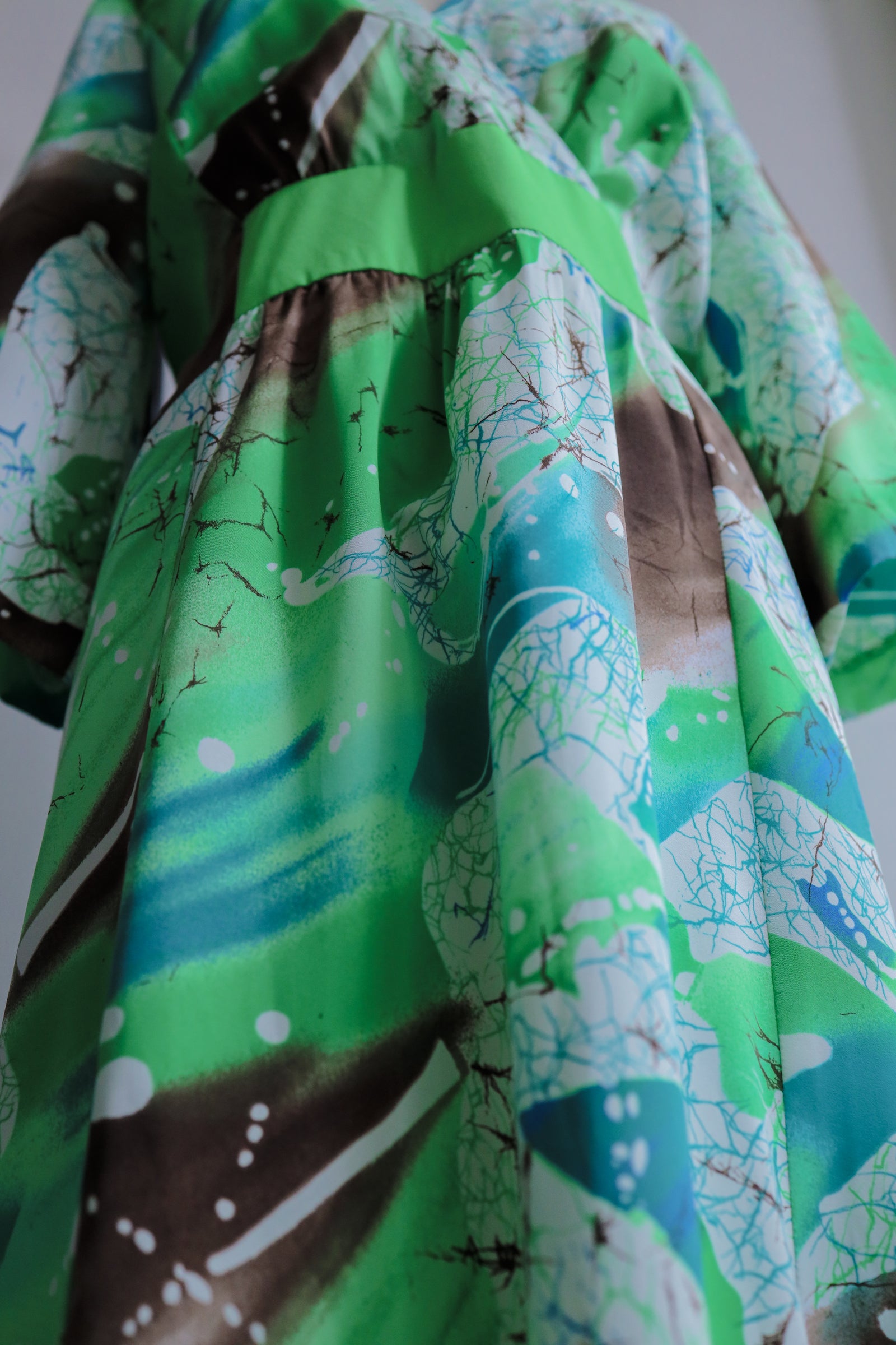 1980’s 'Penneys Hawaiian' Print Dress / 'Penneys Hawaiian' 夢湖印花長裙