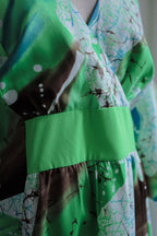 1980’s 'Penneys Hawaiian' Print Dress / 'Penneys Hawaiian' 夢湖印花長裙