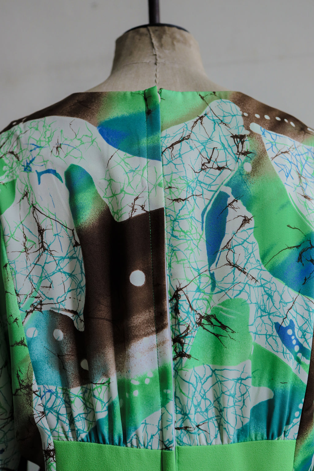1980’s 'Penneys Hawaiian' Print Dress / 'Penneys Hawaiian' 夢湖印花長裙