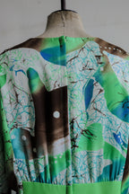 1980’s 'Penneys Hawaiian' Print Dress / 'Penneys Hawaiian' 夢湖印花長裙
