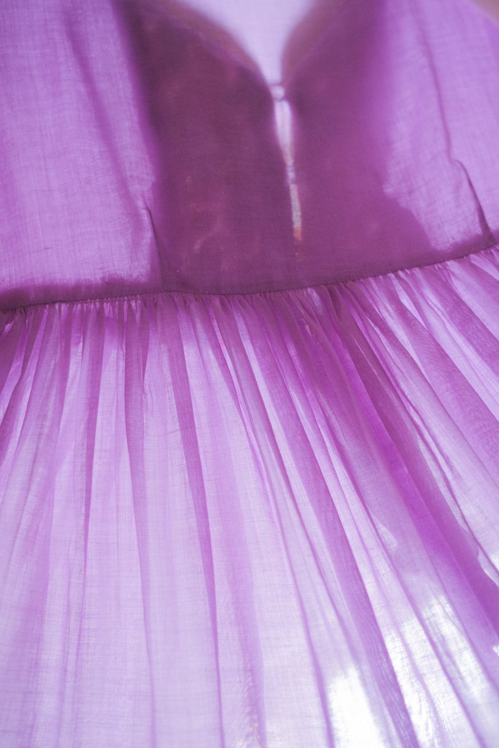 1970’s Beverly Paige Gauze Maxi Dress / Beverly Paige 薄紗長裙