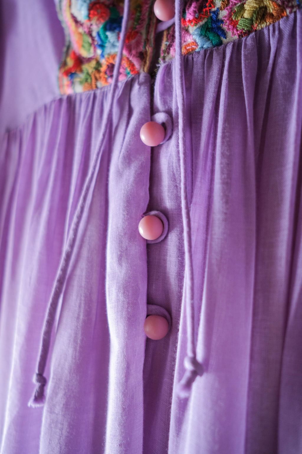 1970’s Beverly Paige Gauze Maxi Dress / Beverly Paige 薄紗長裙