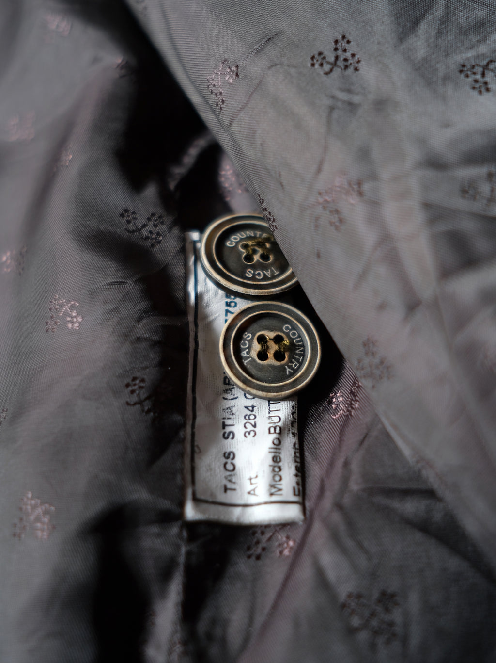 1980’s T.A.C.S. Italian Moleskin Maremmana Hunting Jacket / TACS COUNTRY 義大利馬萊瑪狩獵夾克
