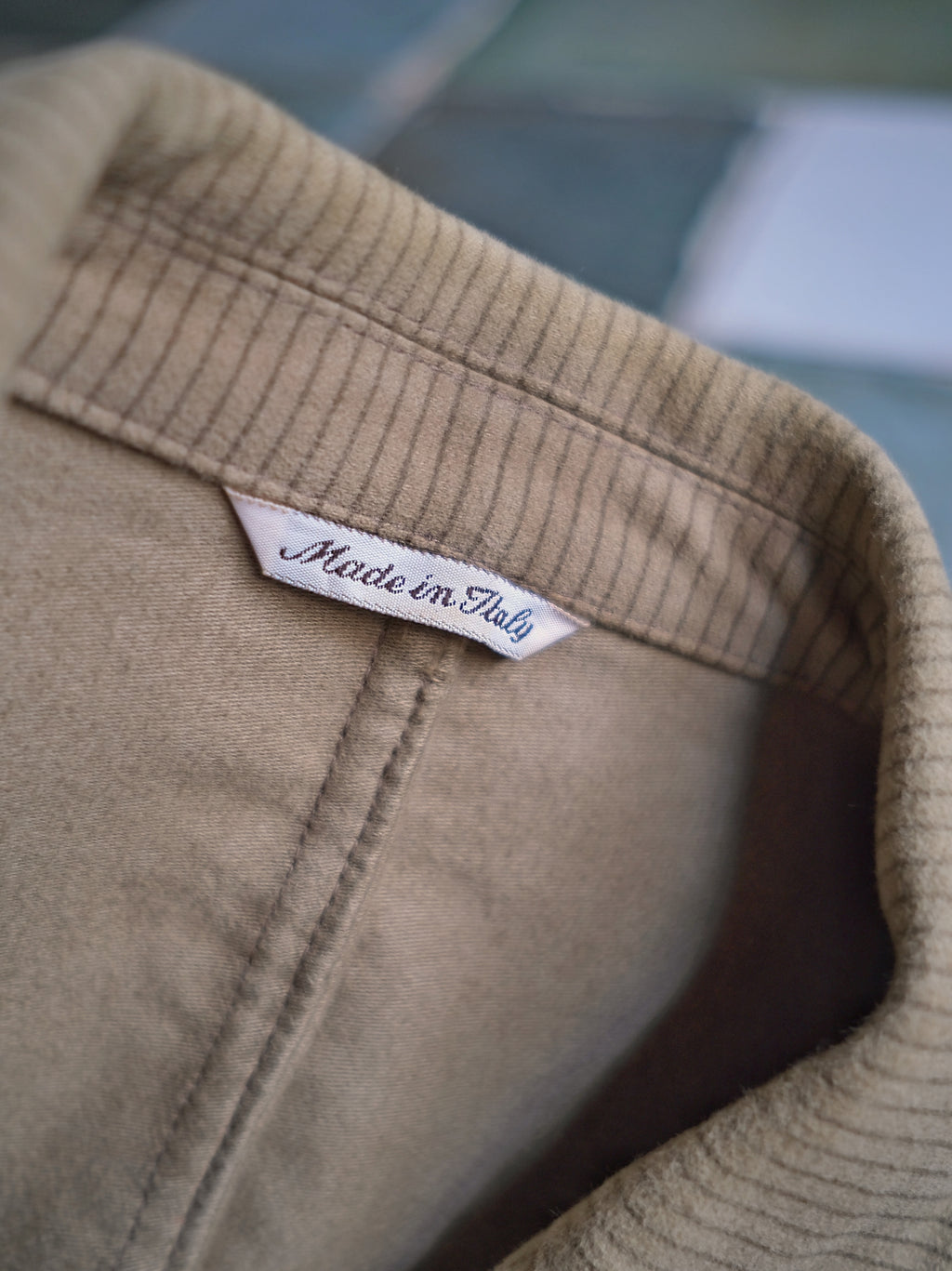 1980's PIOMBO Italian Moleskin Stripe Hunting Sport Jacket / PIOMBO Italian Moleskin Stripe Hunting Sport Jacket