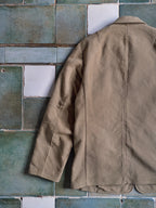 1980's PIOMBO Italian Moleskin Stripe Hunting Sport Jacket / PIOMBO Italian Moleskin Stripe Hunting Sport Jacket