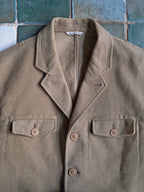 1980's PIOMBO Italian Moleskin Stripe Hunting Sport Jacket / PIOMBO Italian Moleskin Stripe Hunting Sport Jacket