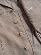 1980's PIOMBO Italian Moleskin Stripe Hunting Sport Jacket / PIOMBO Italian Moleskin Stripe Hunting Sport Jacket