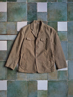 1980's PIOMBO Italian Moleskin Stripe Hunting Sport Jacket / PIOMBO Italian Moleskin Stripe Hunting Sport Jacket