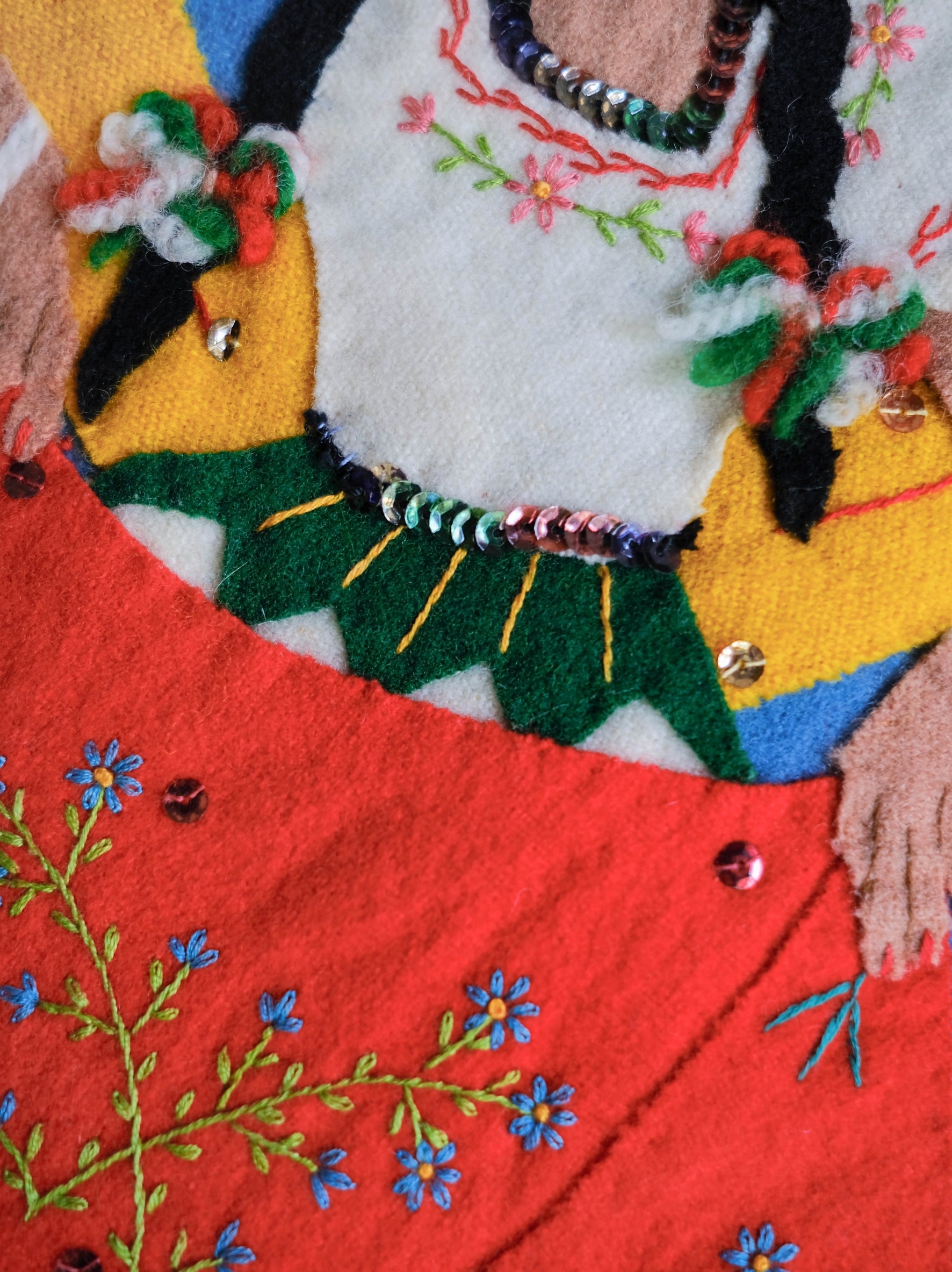 1940's Berty Mexican Embroidered  Wool Souvenir Jacket / Berty 墨西哥刺繡羊毛紀念夾克