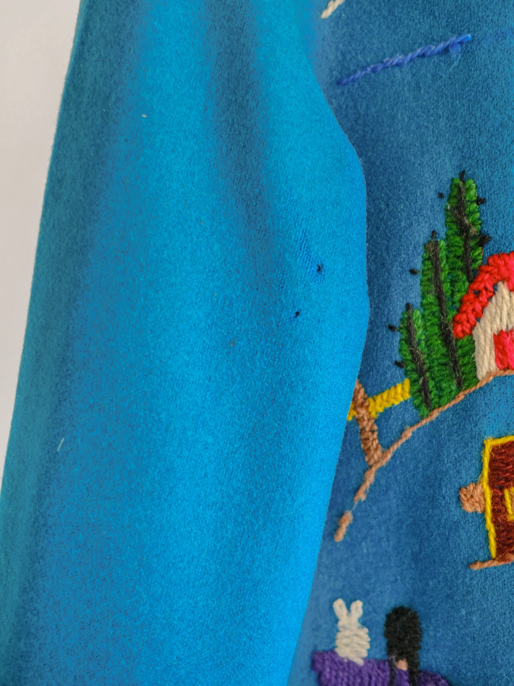 1950's LOPEZ Mexican Embroidered  Wool Souvenir Jacket / LOPEZ墨西哥刺繡羊毛紀念夾克