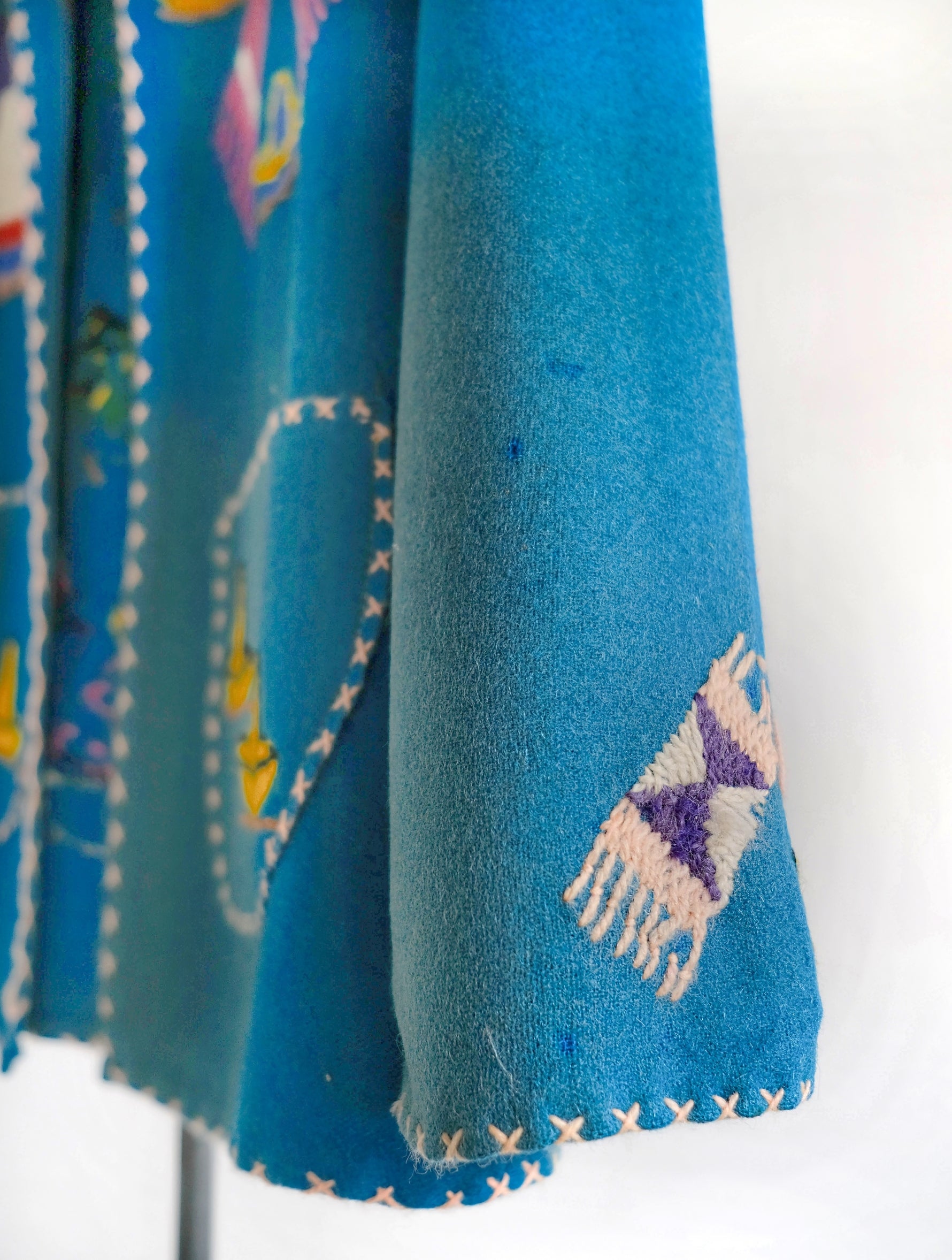 1950's LOPEZ Mexican Embroidered  Wool Souvenir Jacket / LOPEZ墨西哥刺繡羊毛紀念夾克