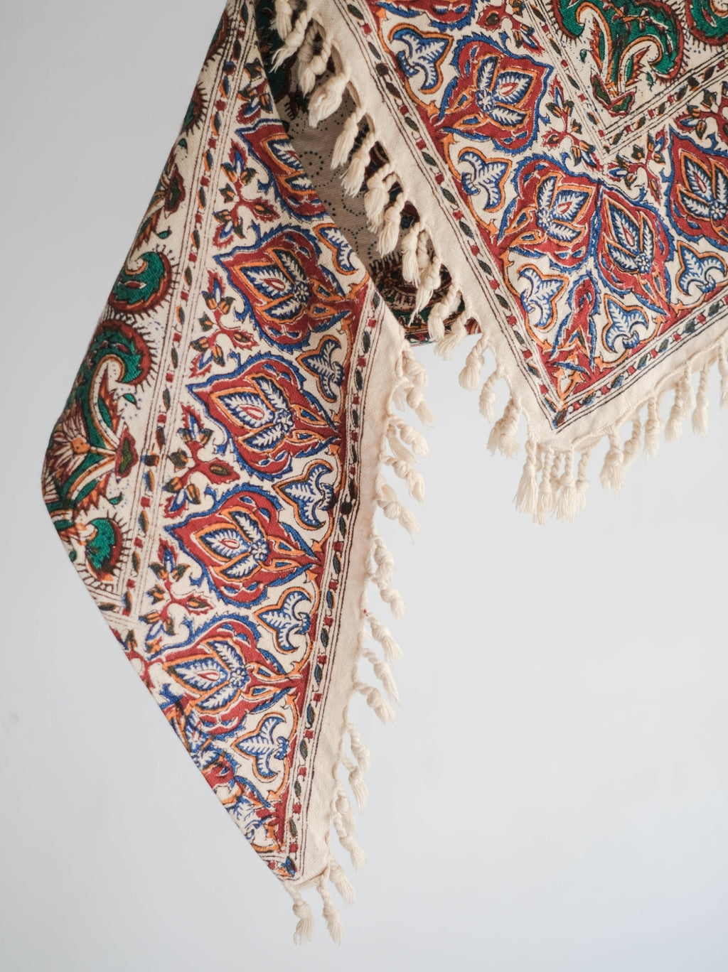 1960-70's Persian / Iranian Block Print Damask Pattern Folk Blouse   波斯手蓋印染織花圖騰民族罩衫