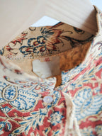 1960-70's Persian / Iranian Block Print Damask Pattern Folk Shirt   波斯手蓋印染織花圖騰民族罩衫