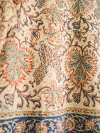 1960-70's Persian / Iranian Block Print Damask Pattern Folk Shirt   波斯手蓋印染織花圖騰民族罩衫
