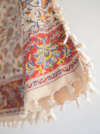 1960-70's Persian / Iranian Block Print Damask Pattern Folk Shirt   波斯手蓋印染織花圖騰民族罩衫