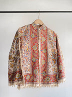 1960-70's Persian / Iranian Block Print Damask Pattern Folk Shirt   波斯手蓋印染織花圖騰民族罩衫