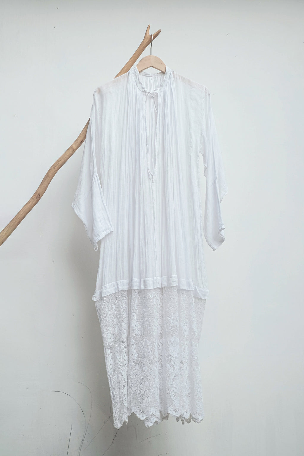 Early 20thC. French Church Smock / 法國牧師罩衫