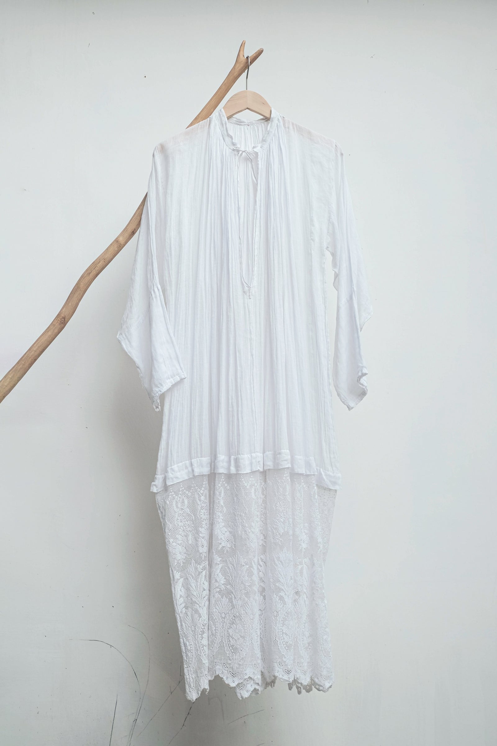 Early 20thC. French Church Smock / 法國牧師罩衫