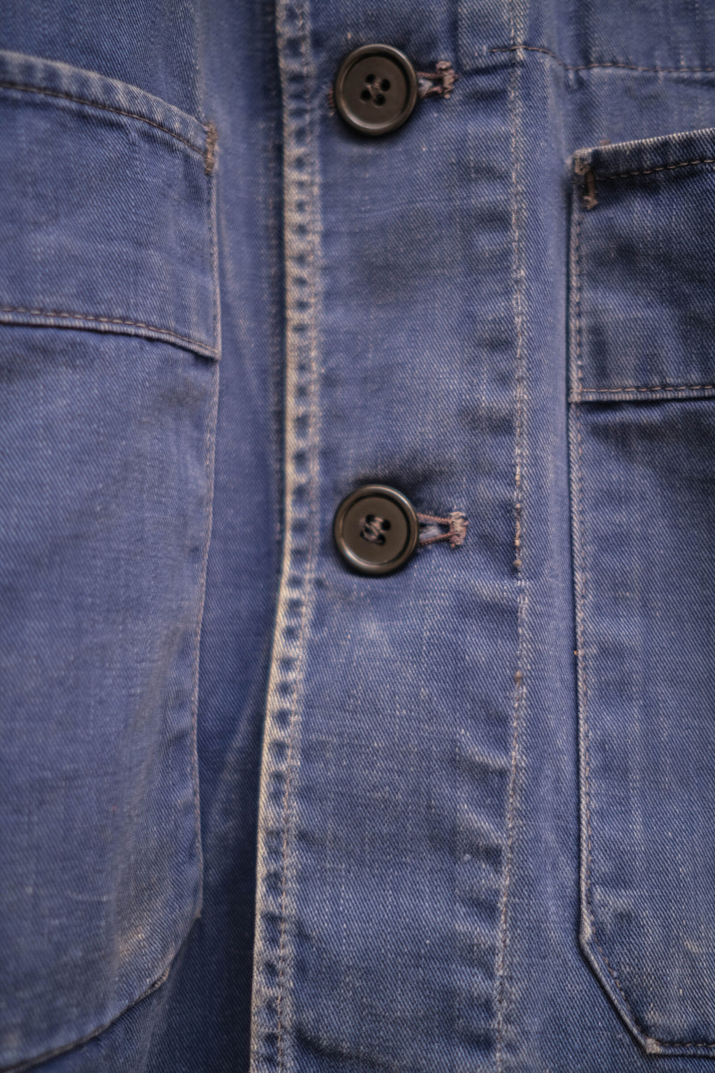 1950’s " Adolph Lafont " French Work Jacket Sanfor Cotton / 法國棉質工作外套