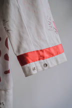 1980’s Steinkjer Russ Norwegian Memorial  Hand Painted Coat / 挪威學園紀念手繪大衣