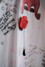 1980’s Steinkjer Russ Norwegian Memorial  Hand Painted Coat / 挪威學園紀念手繪大衣
