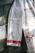 1980’s Steinkjer Russ Norwegian Memorial  Hand Painted Coat / 挪威學園紀念手繪大衣