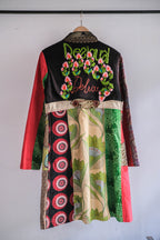 "DESIGUAL" Multiple Tapestry Patchwork Coat / "DESIGUAL"掛毯拼布外套