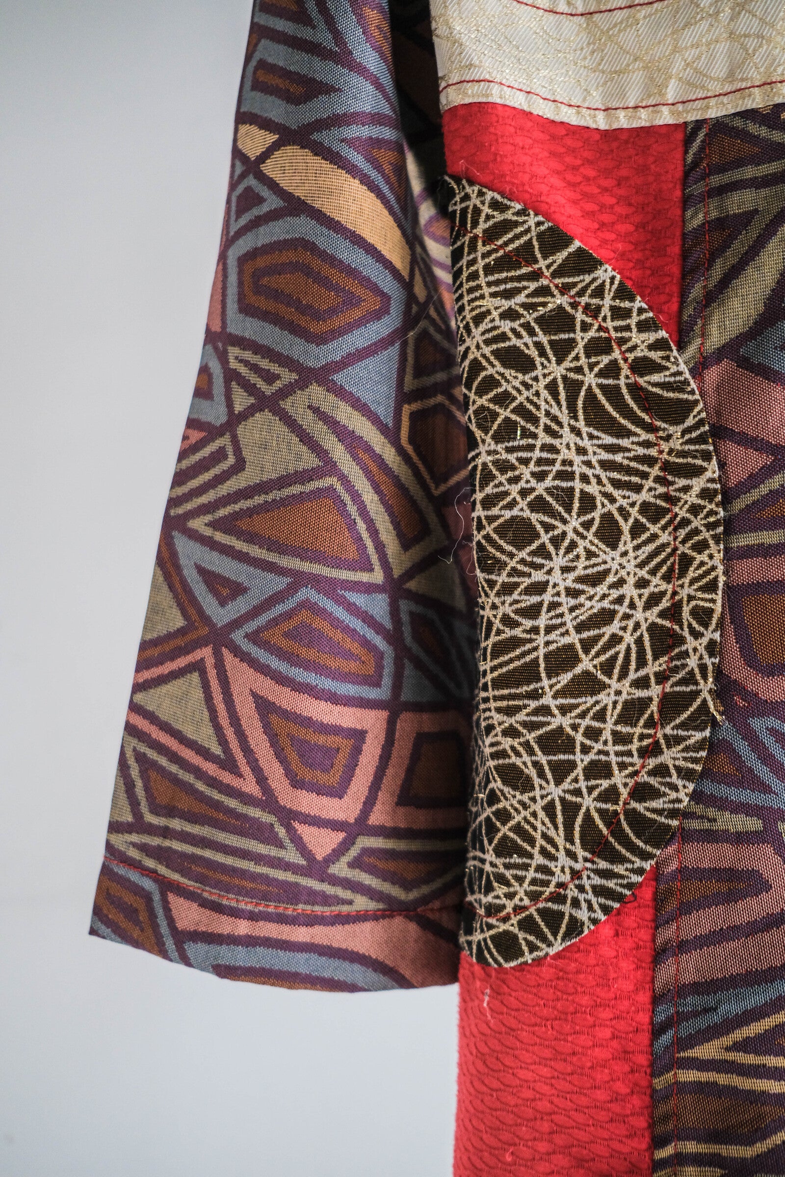 "DESIGUAL" Multiple Tapestry Patchwork Coat / "DESIGUAL"掛毯拼布外套