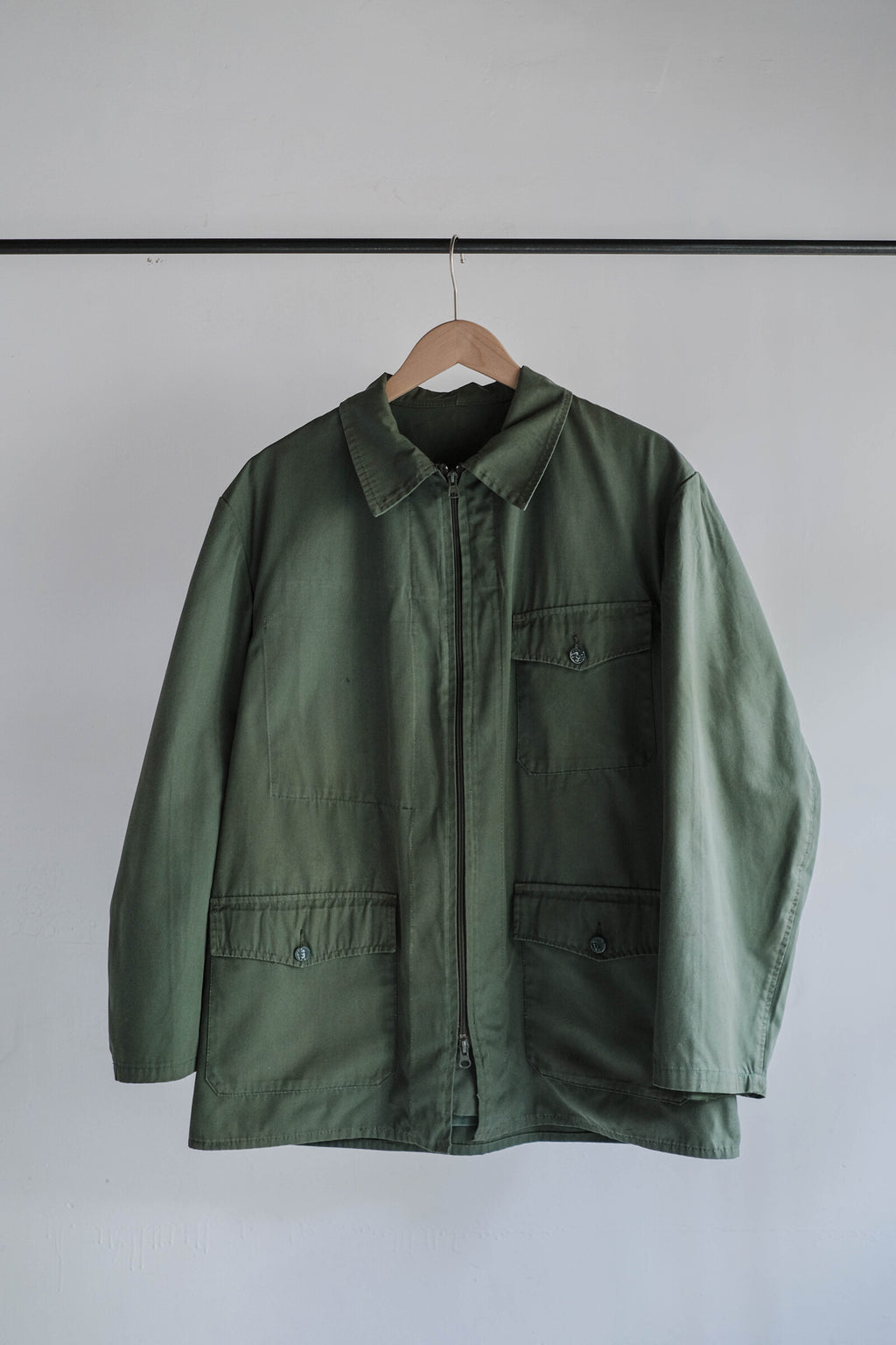 1970's "COLAMTISS" French Zip Hunting Jacket