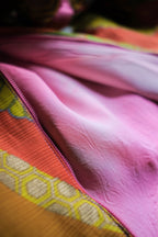 1970s Psychedelic Vivid Color Jump Suit