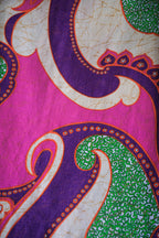 1970's Hawaiian Bark Cloth Dress / 夏威夷樹皮布洋裝