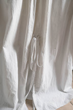 1910-1920’s Vintage European / France Open-Back Drawstring Dress Shirt / 歐洲露背綁繩禮服襯衫