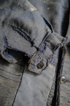 1950's French Moleskin Indigo Work Jacket / 法國藍染工作外套