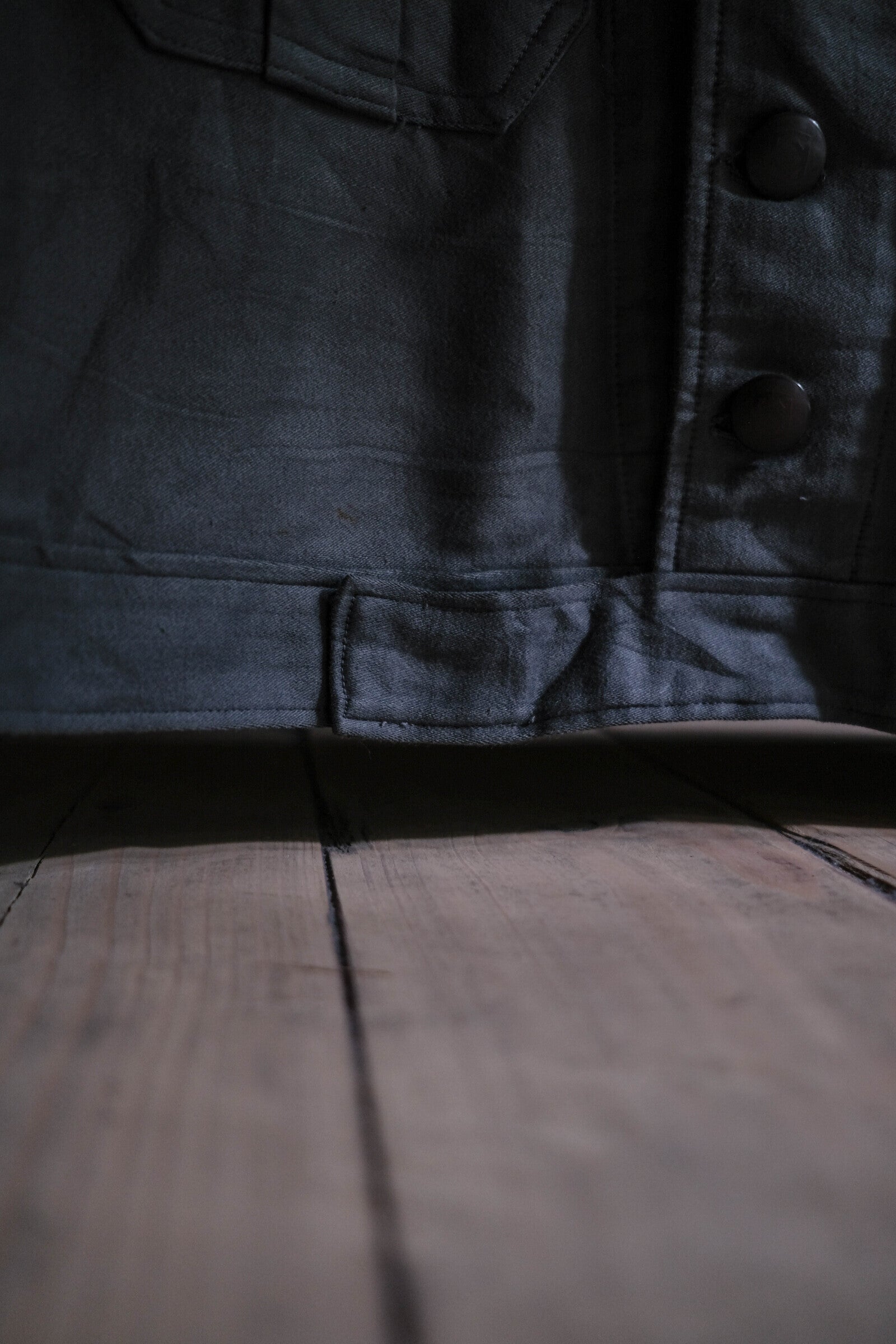 1960's Dutch Army IKE Grey Moleskin Jacket / 荷蘭陸軍IKE灰色夾克