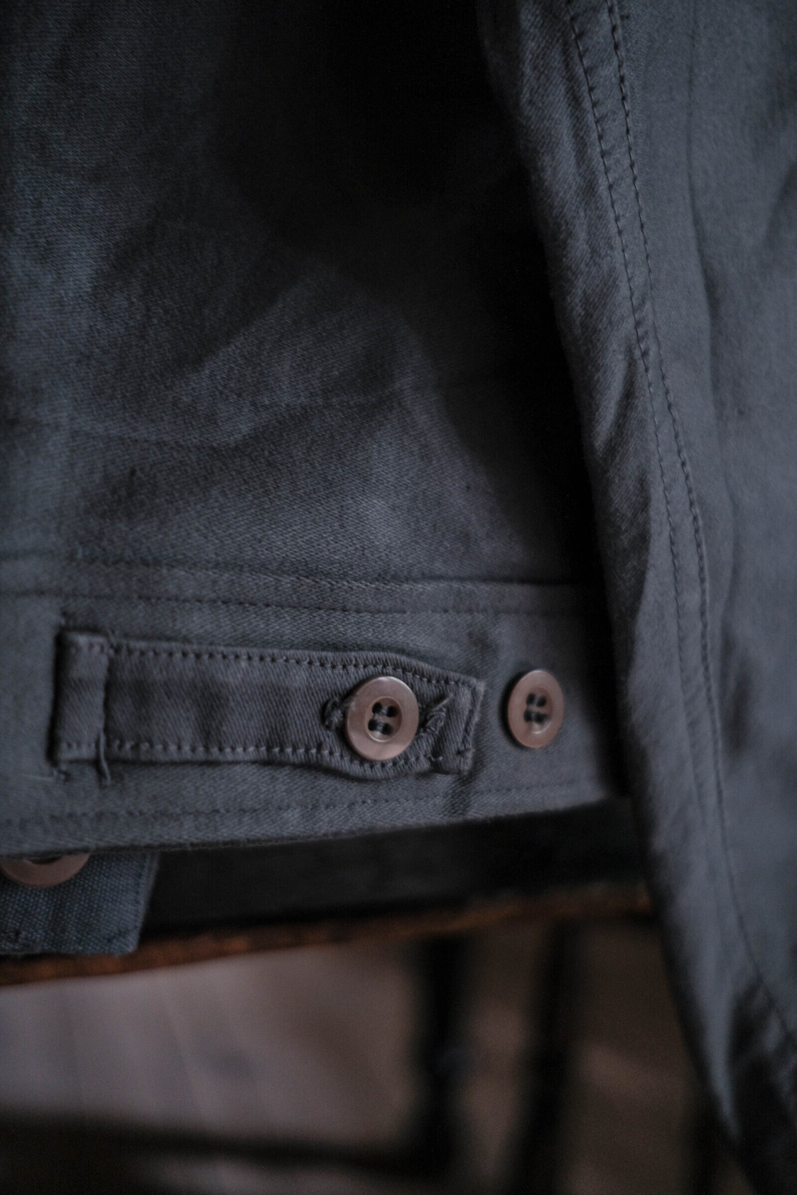 1960's Dutch Army IKE Grey Moleskin Jacket / 荷蘭陸軍IKE灰色夾克