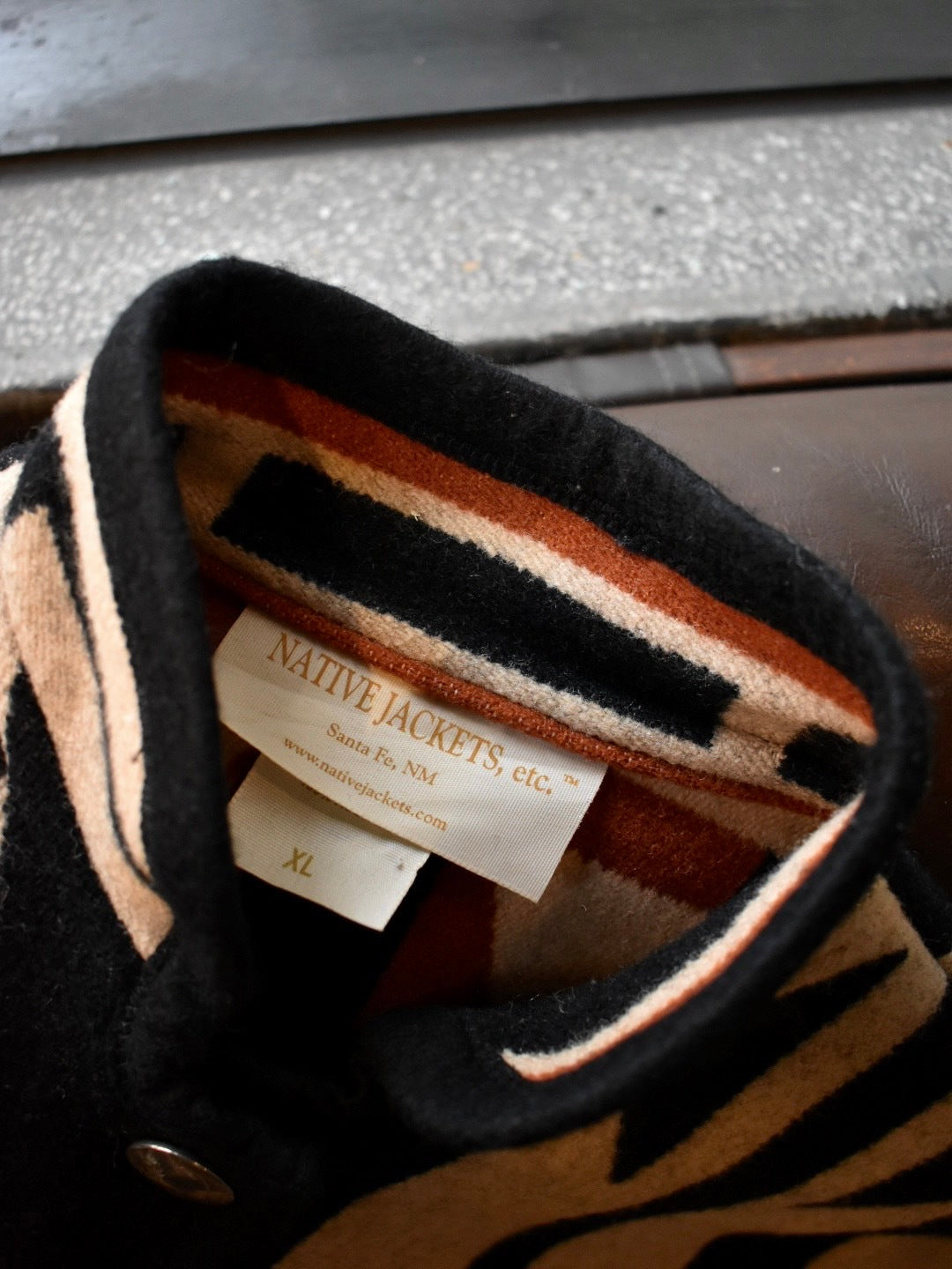 Native Jackets,etc. Cheyenne Eagle Blanket Coat by Ben Nighthorse Campbell. / 夏安老鷹羊毛毯子大衣