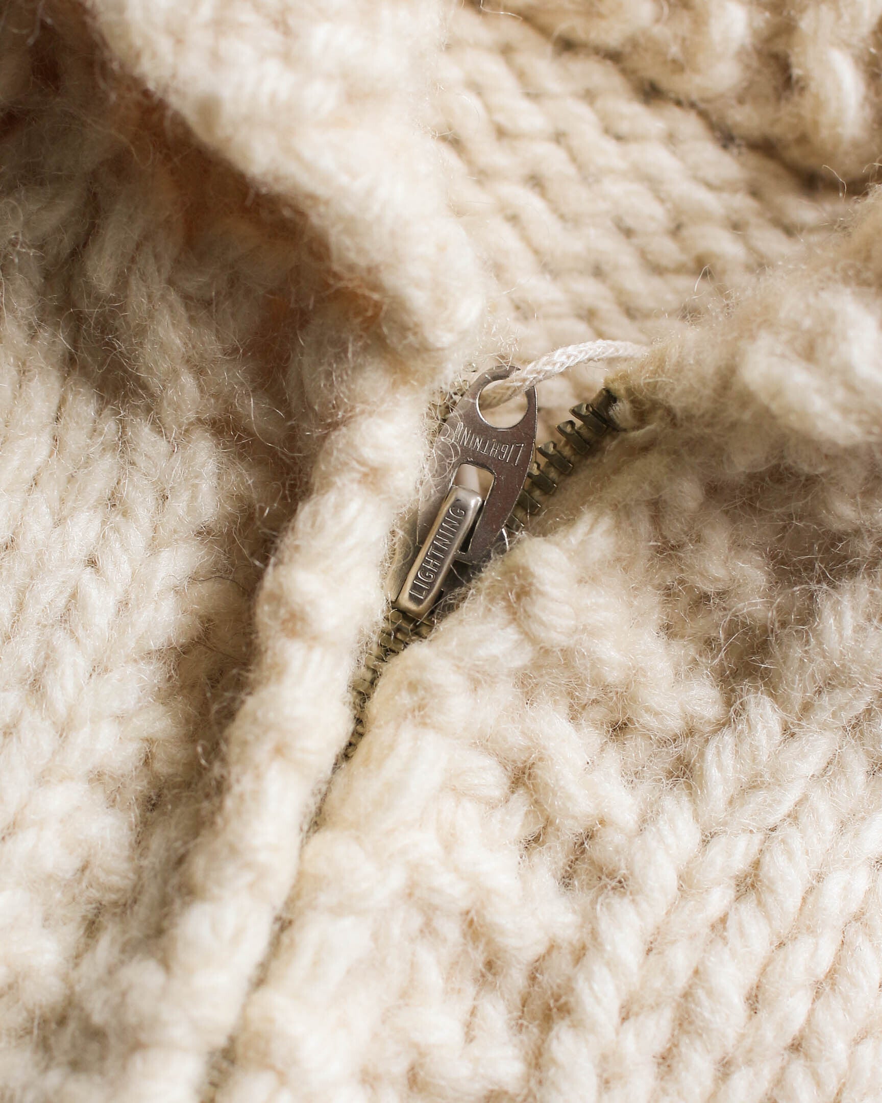1960's Hand Knit Cowichan Mallard Duck Sweater / 古著手織綠頭鴨考津毛衣