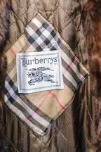 1990's Burberrys Women's Fur Shawl Coat / 90's Burberrys 女士皮草披肩大衣