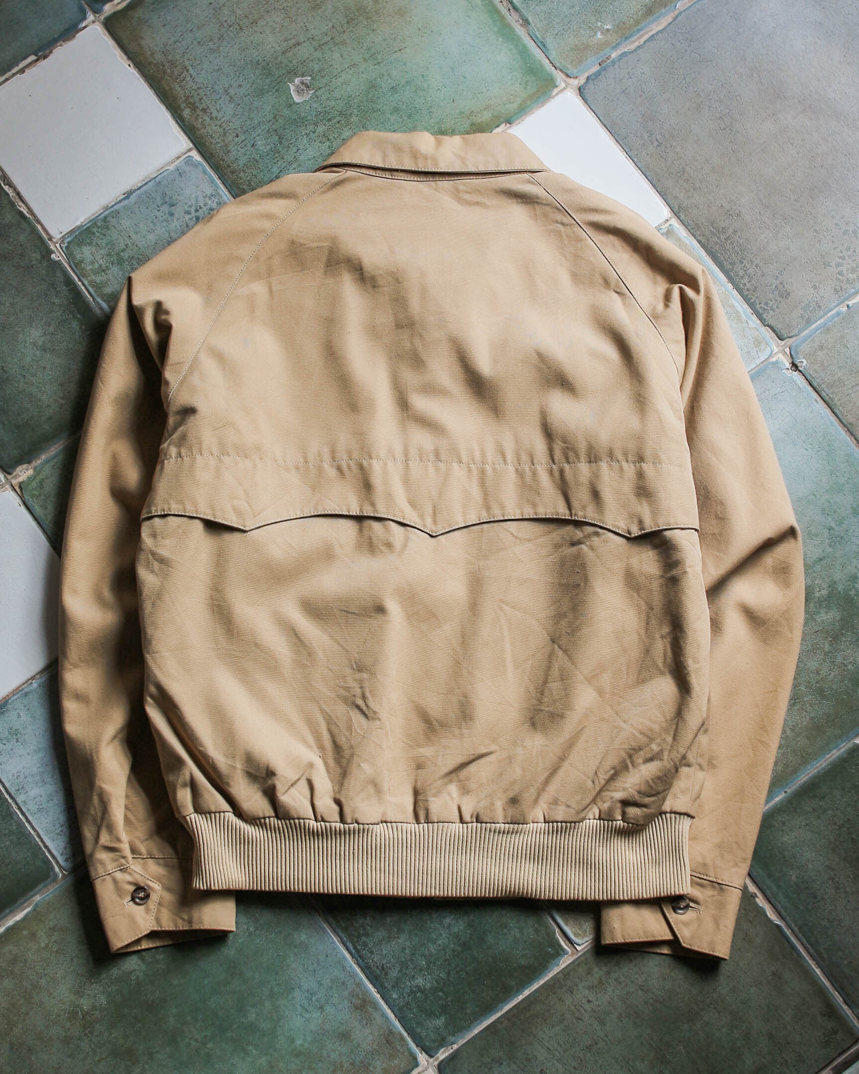1970's UTEX Harrington Jacket / 古著格紋內襯哈靈頓外套