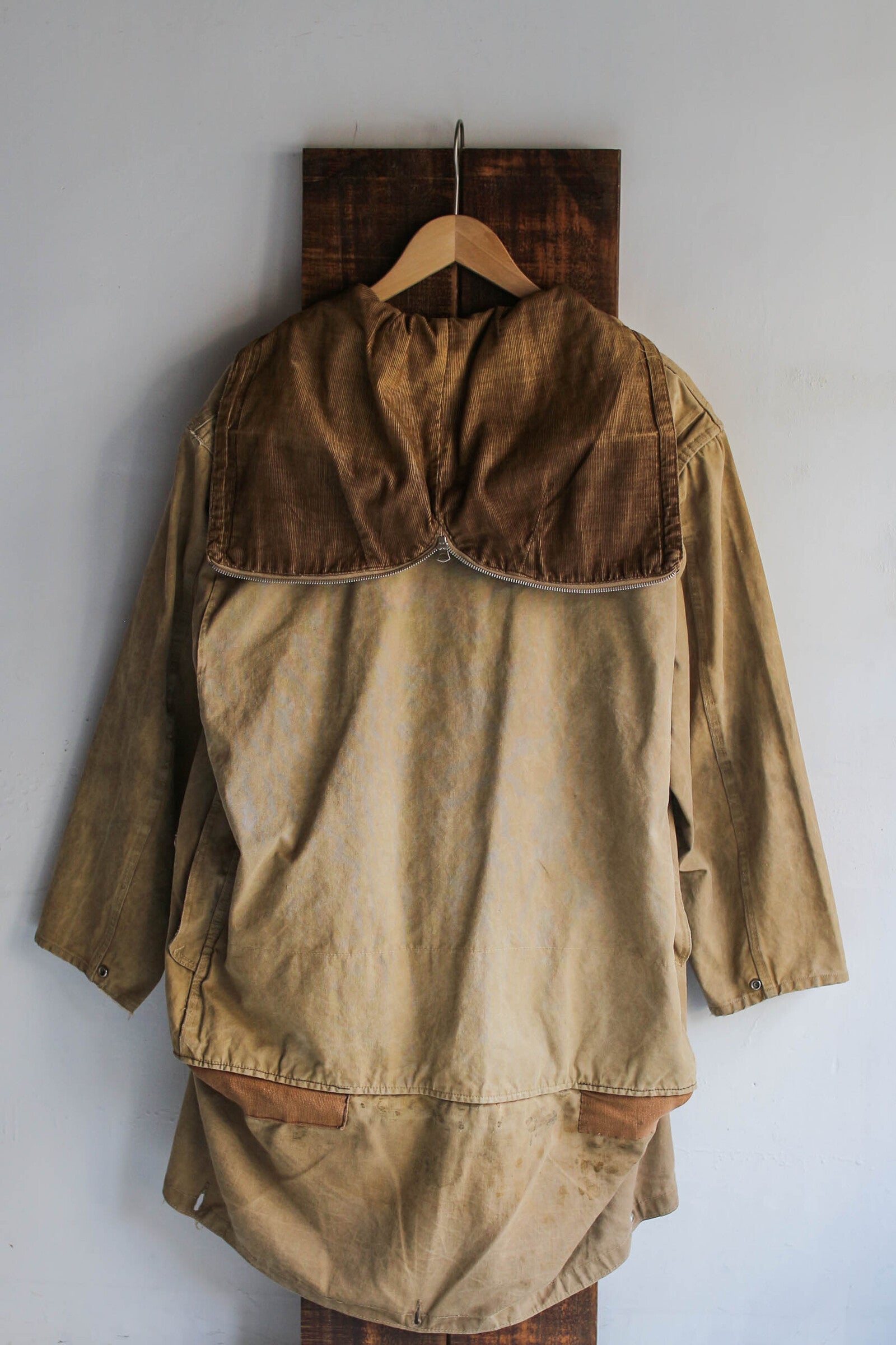 1950's Duck Canvas Split-hood Hunting Jacket / 1950's 帽領帆布獵鴨外套