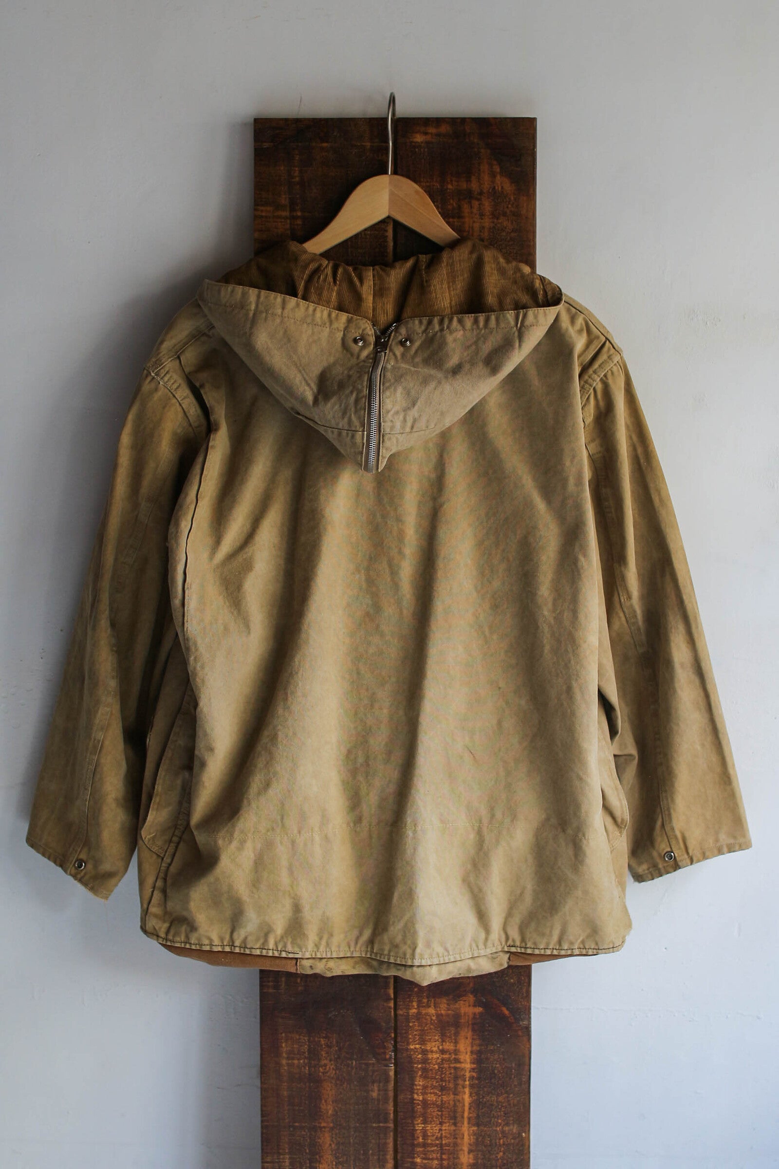 1950's Duck Canvas Split-hood Hunting Jacket / 1950's 帽領帆布獵鴨外套
