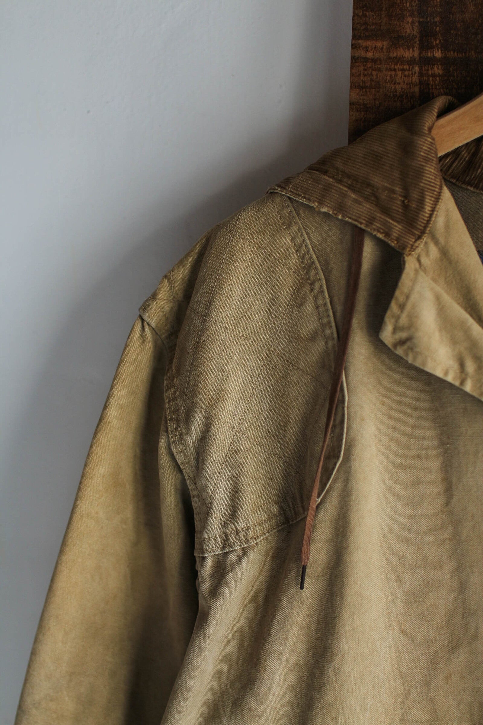 1950's Duck Canvas Split-hood Hunting Jacket / 1950's 帽領帆布獵鴨外套