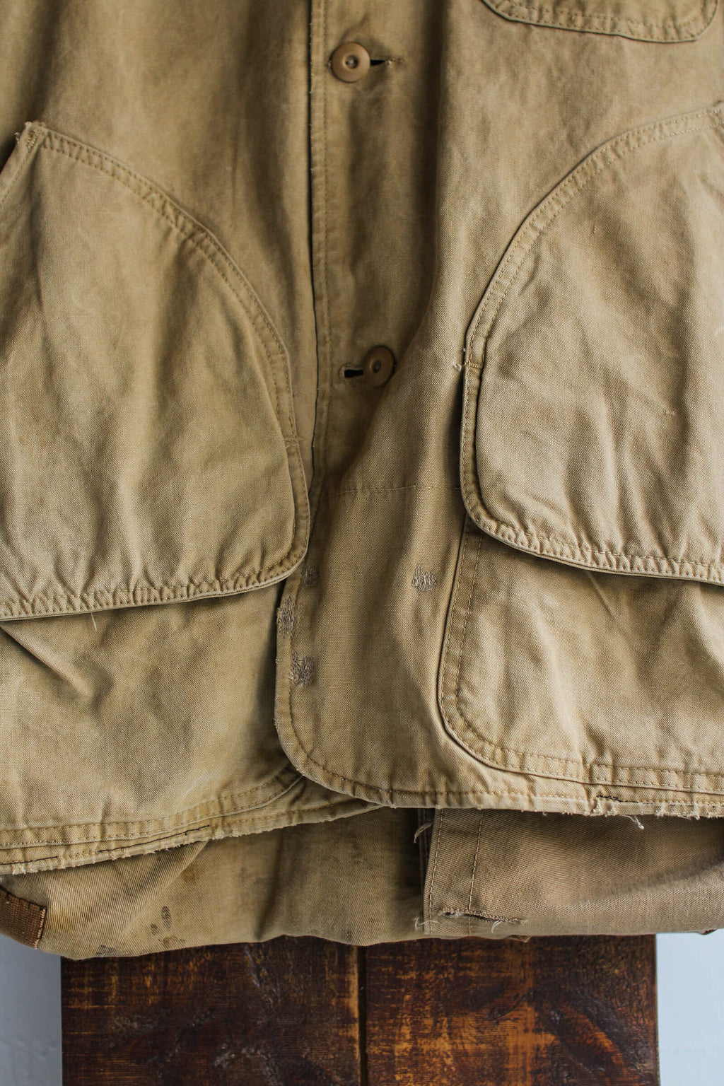 1950's Duck Canvas Split-hood Hunting Jacket / 1950's 帽領帆布獵鴨外套
