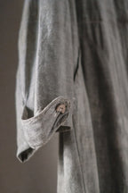 1930's France Chambray Round Collar Work Coat / 1930's 法國青年布圓領工作大衣