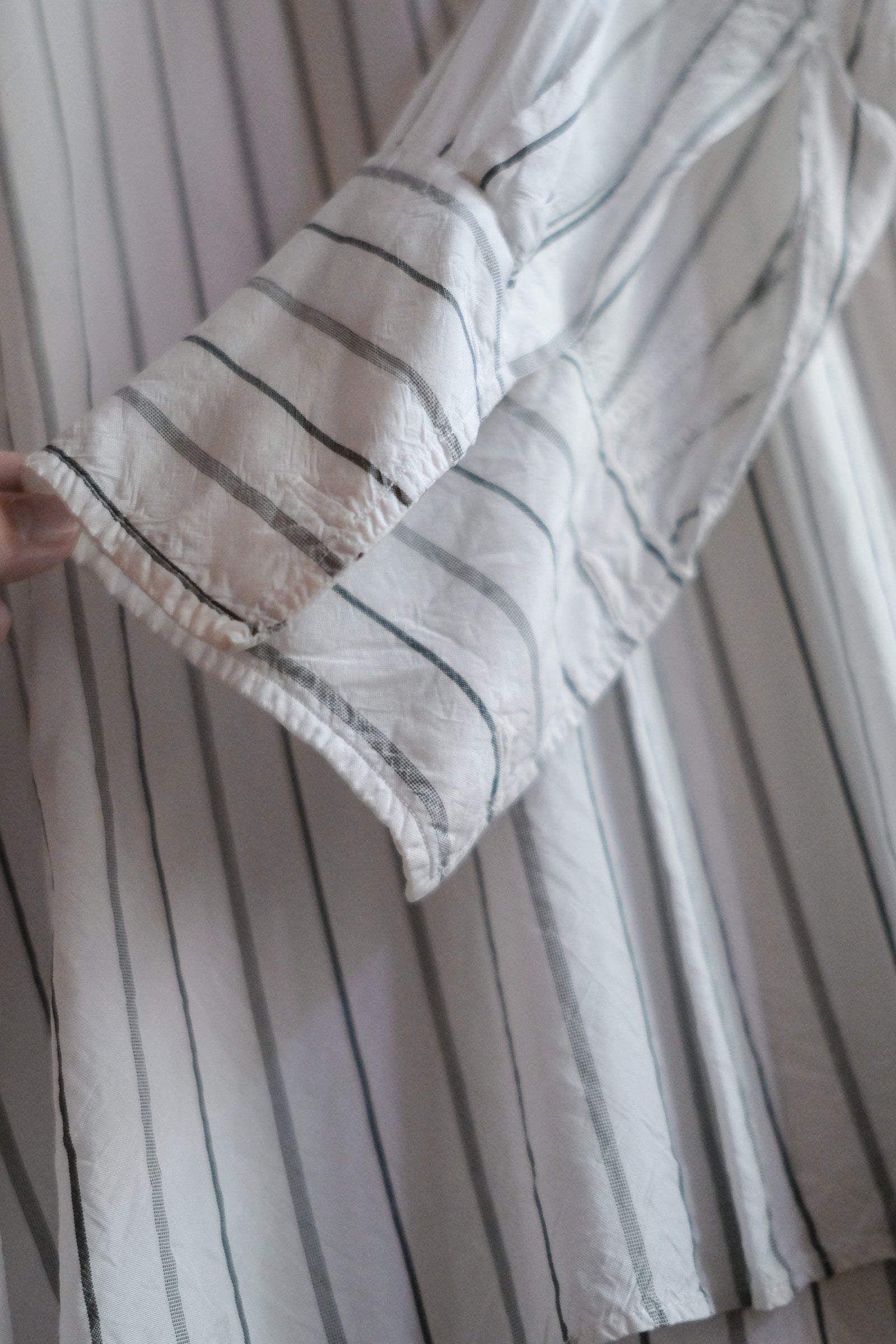 1940-1950's Europe Rayon Dress Shirt / 歐洲古著嫘縈禮服襯衫