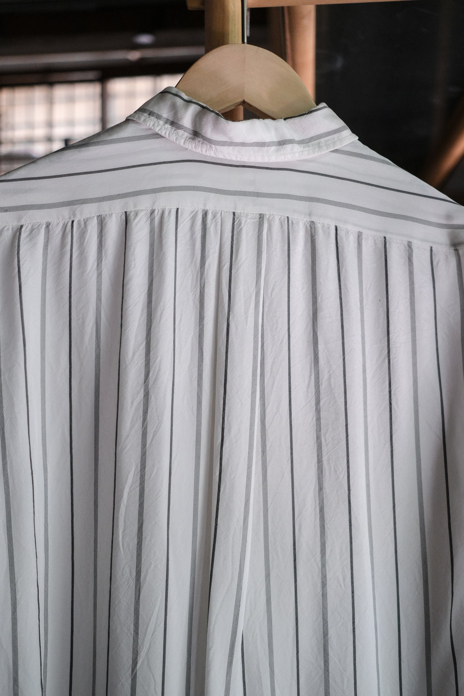 1940-1950's Europe Rayon Dress Shirt / 歐洲古著嫘縈禮服襯衫