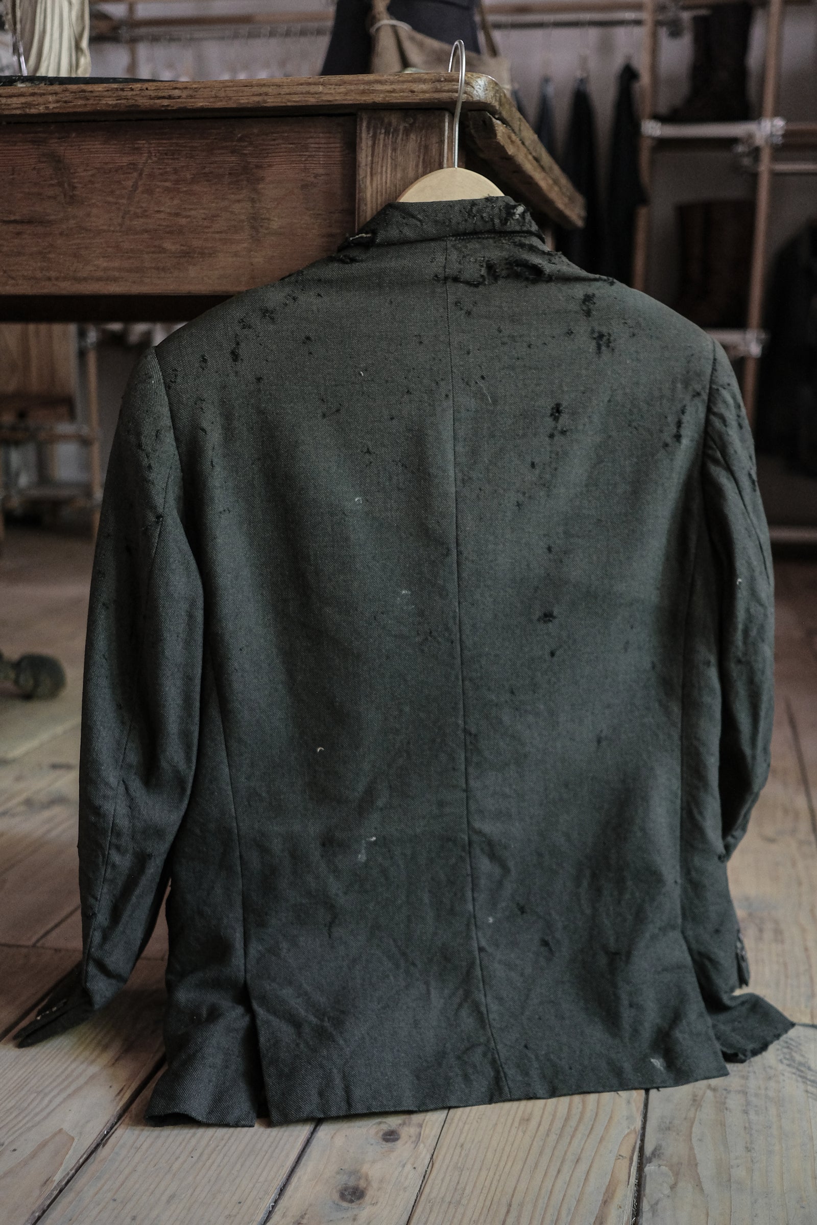 1940’s France Wool Suit Jacket / 法國古著羊毛西裝外套