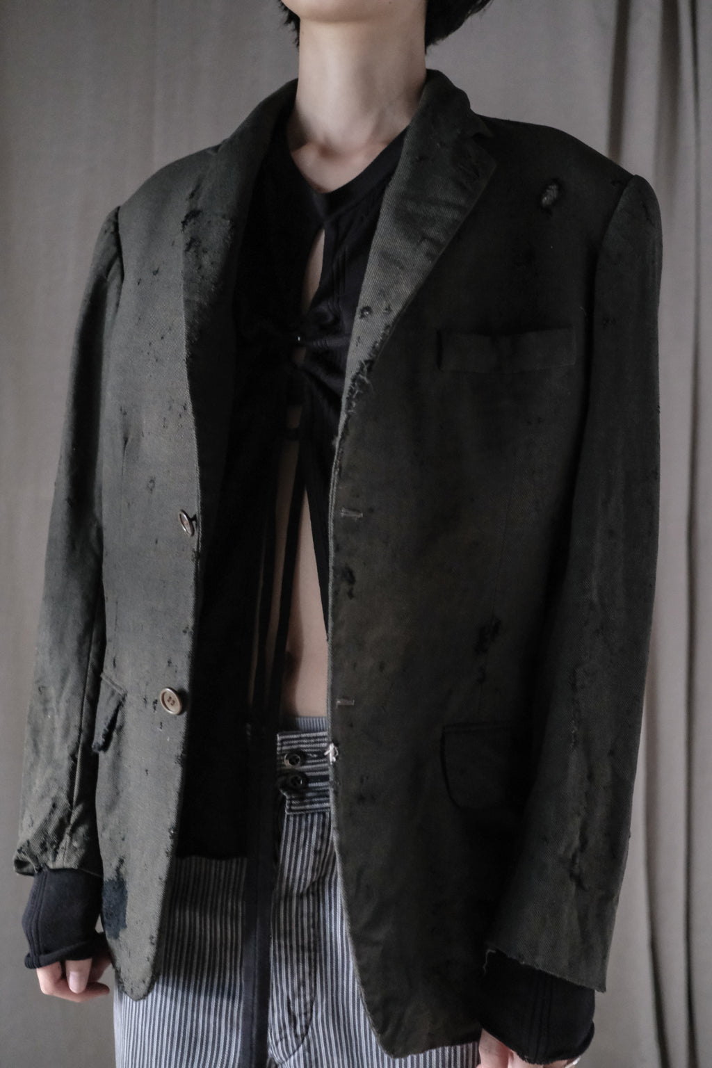 1940’s France Wool Suit Jacket / 法國古著羊毛西裝外套