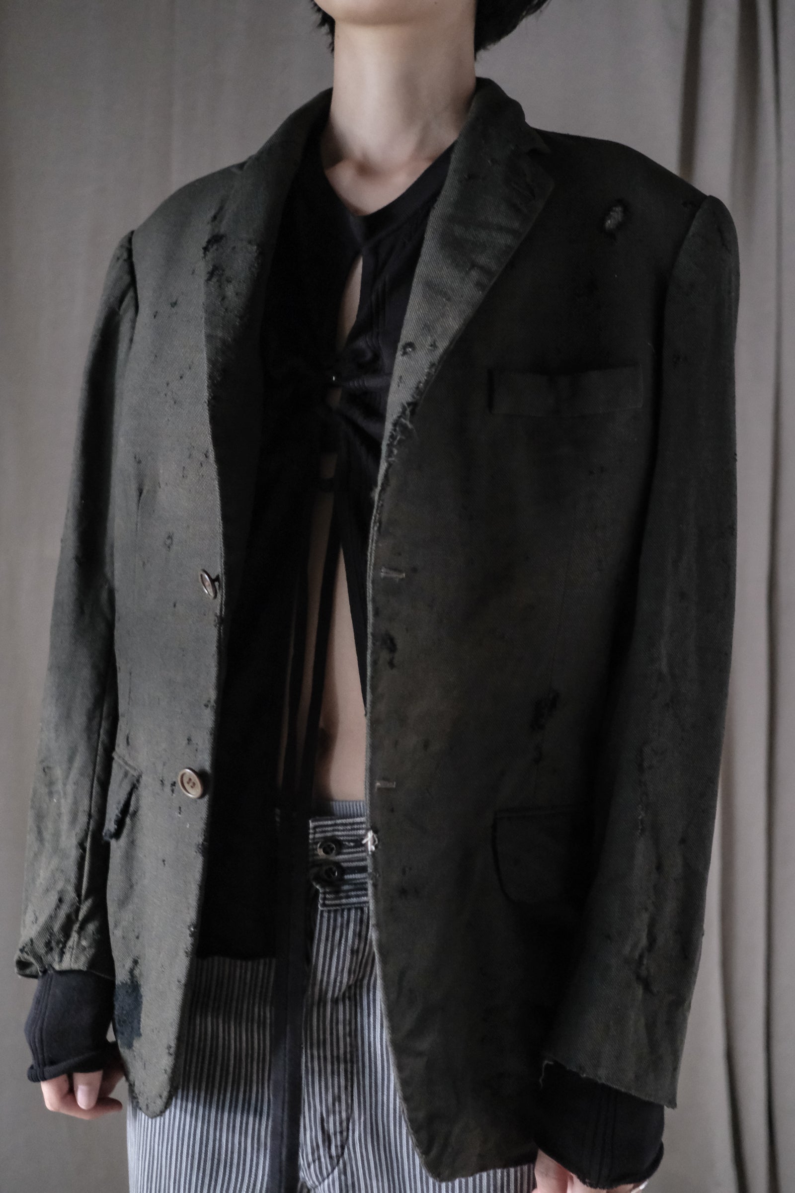1940’s France Wool Suit Jacket / 法國古著羊毛西裝外套